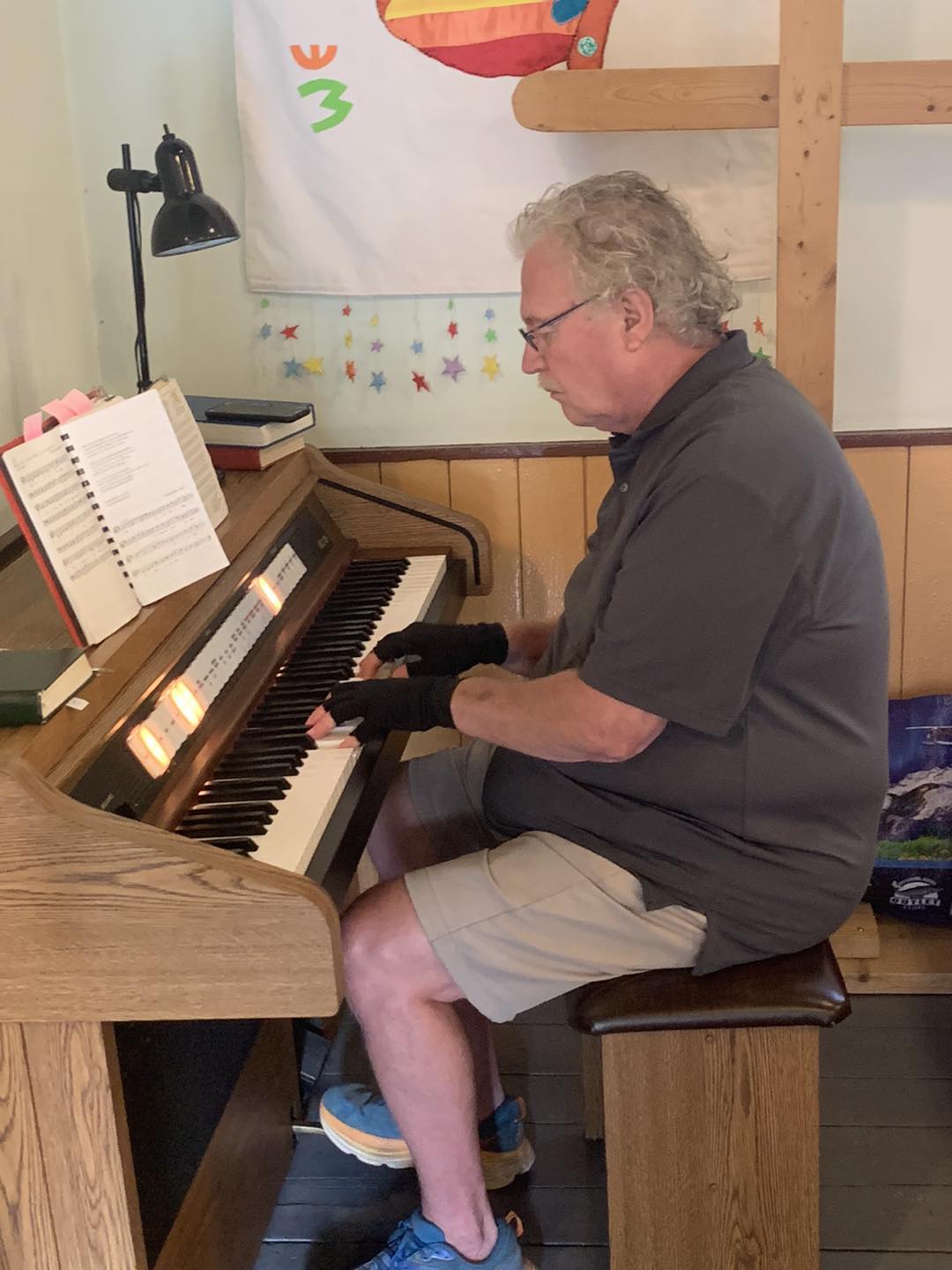On Sunday, August 18, a Parish service was held at St. Mark's in Mill Cove. We had a lovely service led by Rev. Ann Turner and assisted by Rev. Jerry Cavanaugh and Clair MacInnis. Vases of nasturtiums were placed on the window sills of each stained-glass window in the nave of the church in memory of Joanne Eldershaw's mother, Mabel Johnson. Nasturtiums were Mabel's favourite flower.